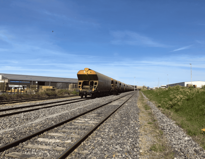 Transport des céréales par voie ferroviaire