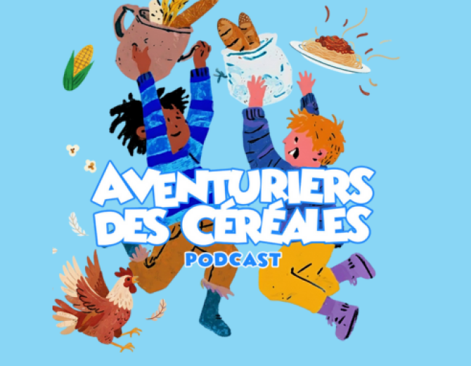 Visuel podcast Aventuriers des Céréales
